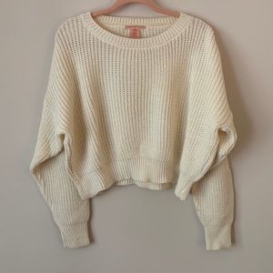 Urban Outfitters Sydney Crew Neck Cropped Sweater size Large